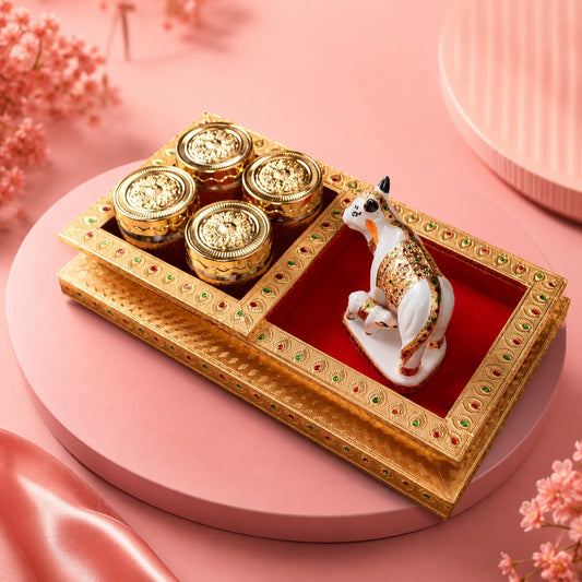 Cow & Calf 4 Dryfruits Box